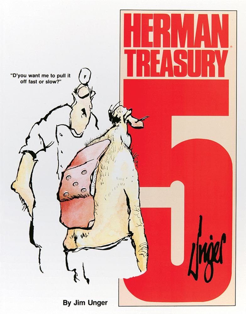 jaquette livre Herman Treasury 5