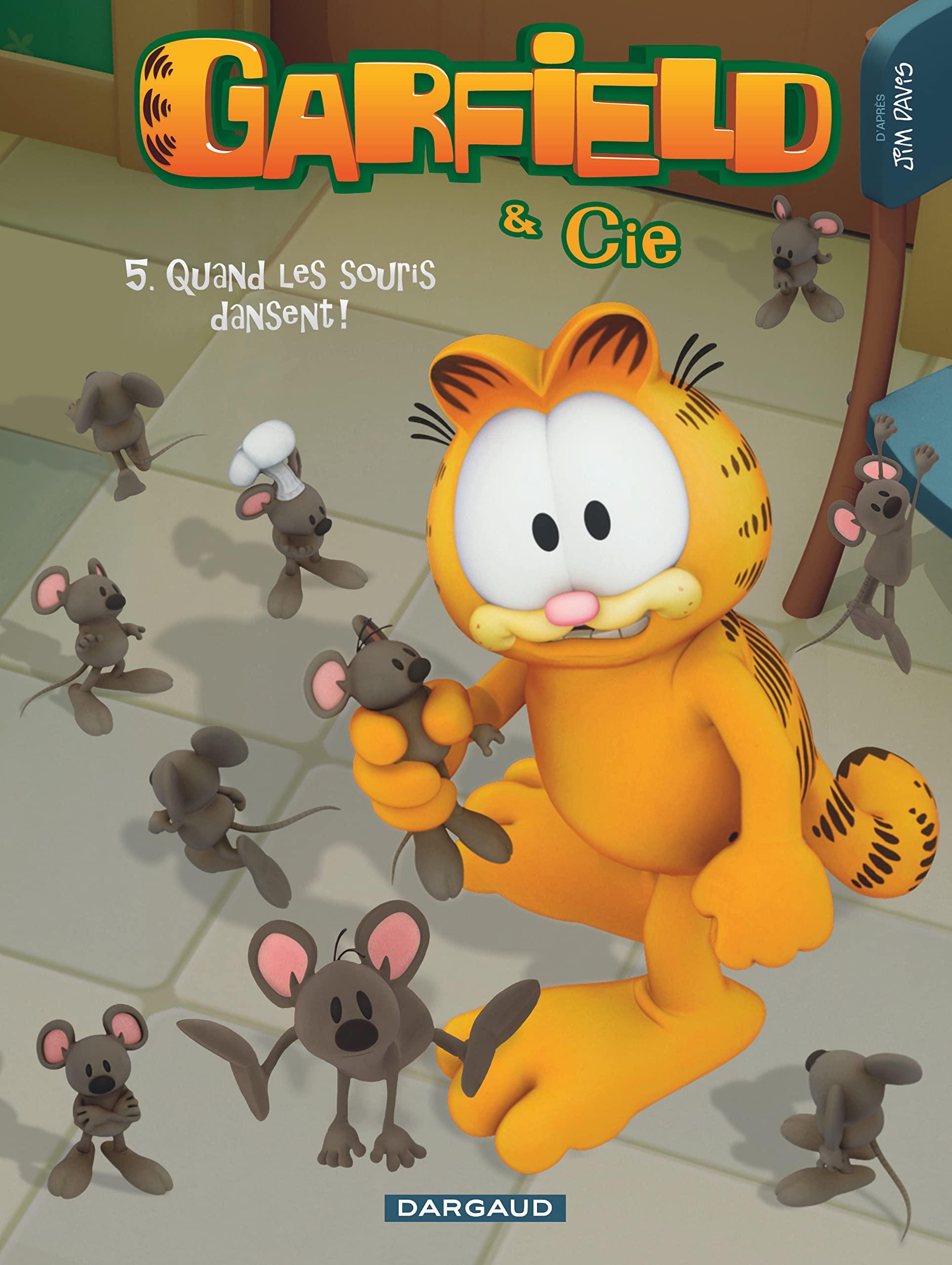 jaquette album Garfield & Cie - tome 5 - Quand les souris dansent (5)