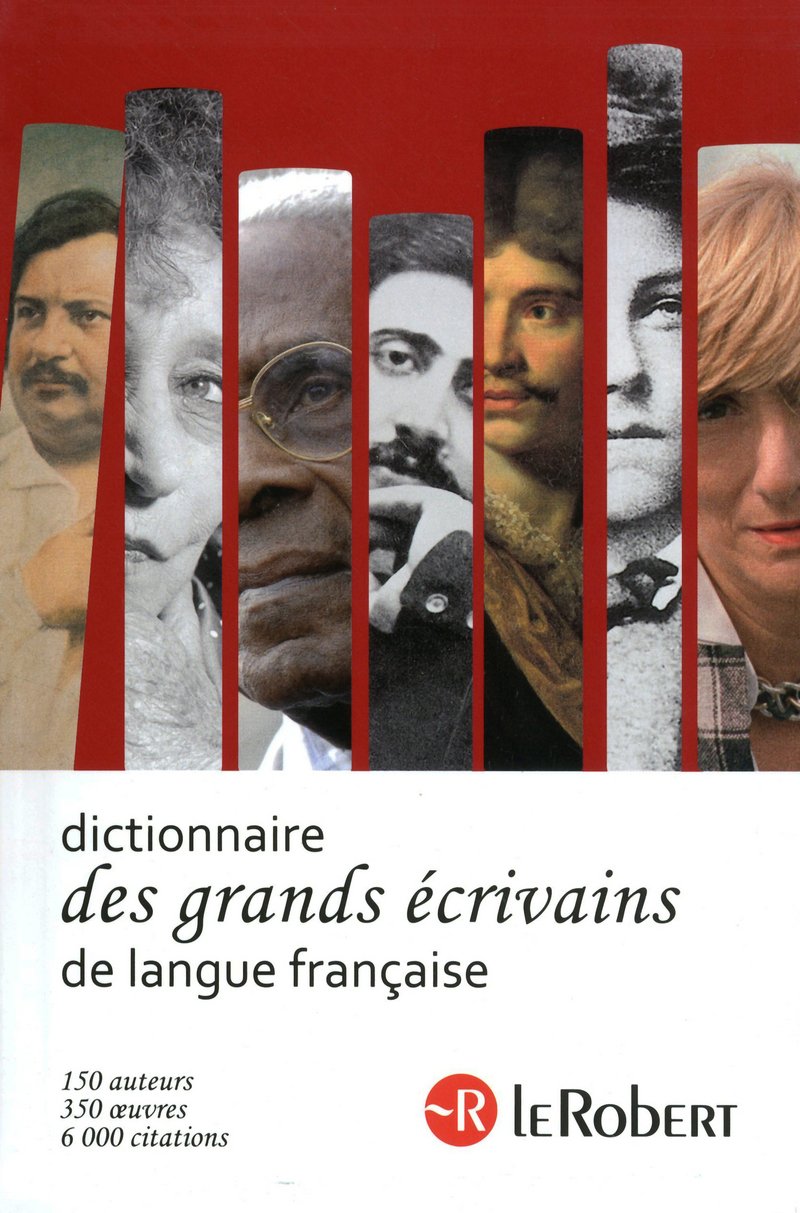 jaquette album Le Dictionnaires des Grands Écrivains de la langue française