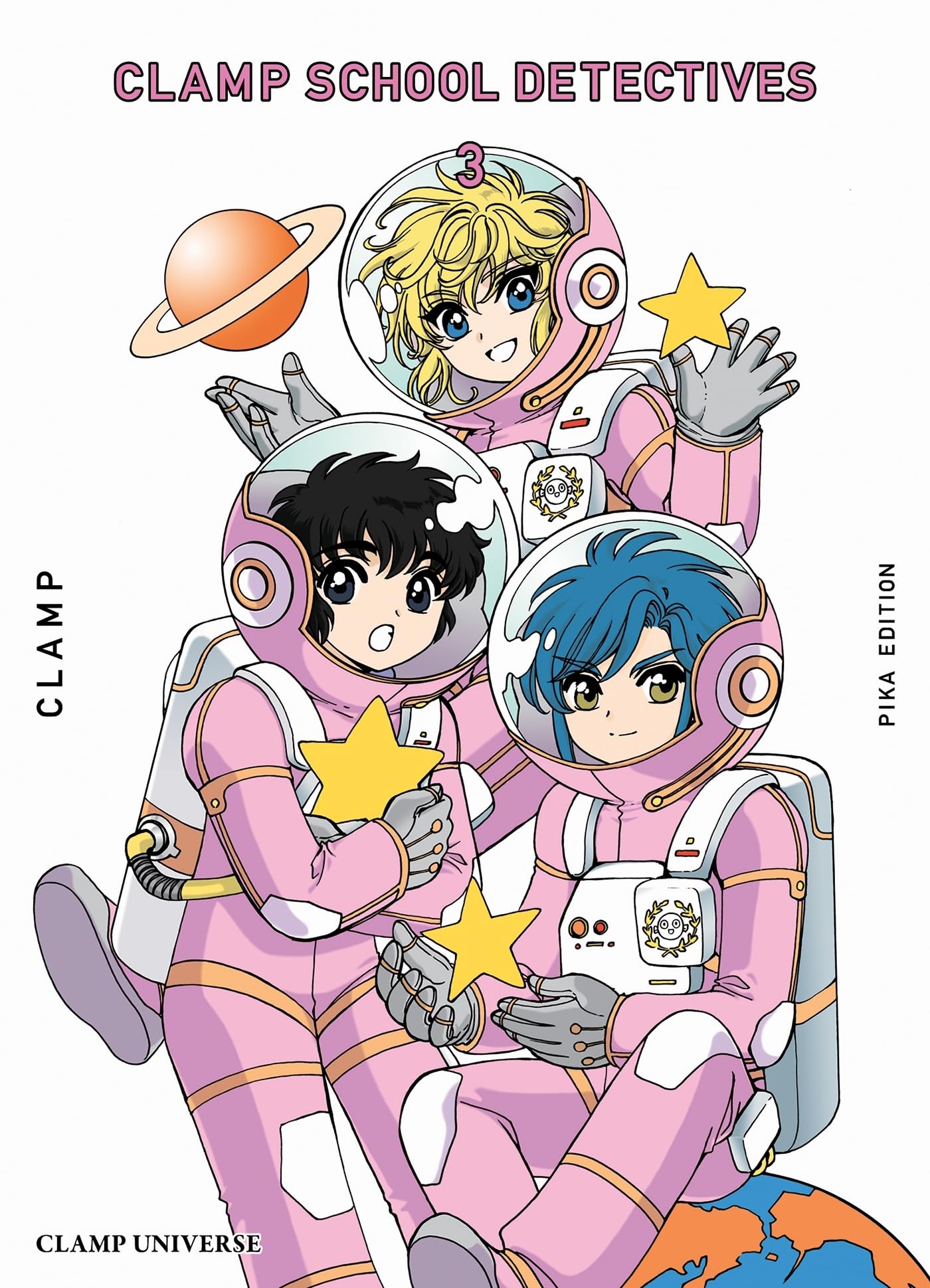 jaquette album Clamp School Detectives T03: Nouvelle édition