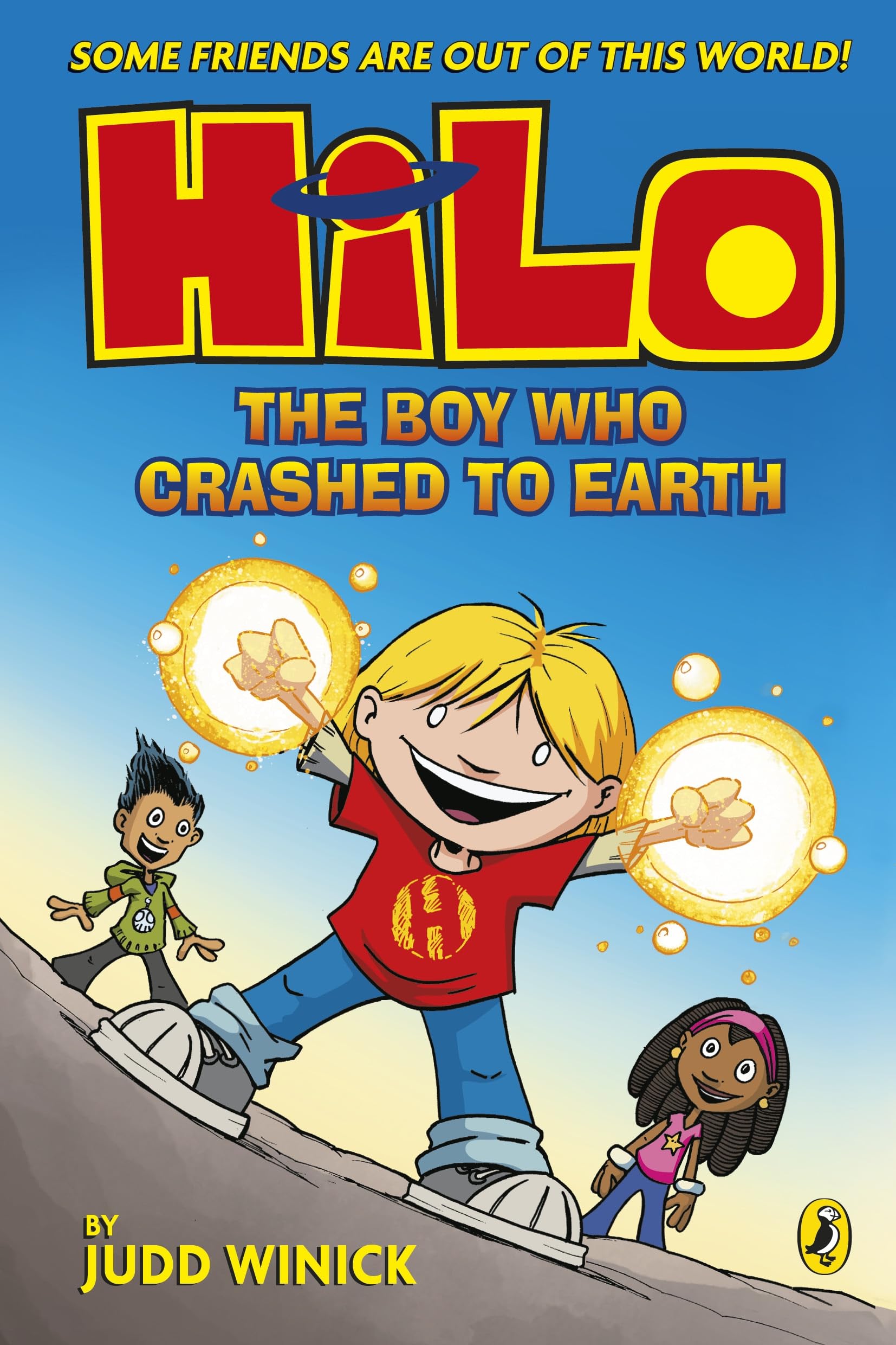 jaquette album Hilo: The Boy Who Crashed to Earth: A bestselling graphic novel series