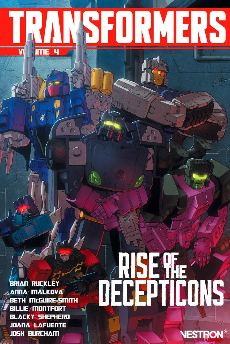 jaquette album Transformers Série Principale - Tome 04: Rise of the Decepticons