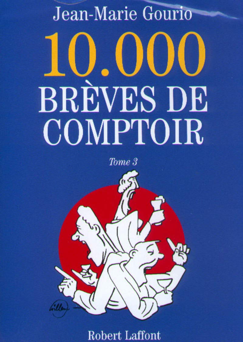 jaquette album 10000 brèves de comptoir, tome 3
