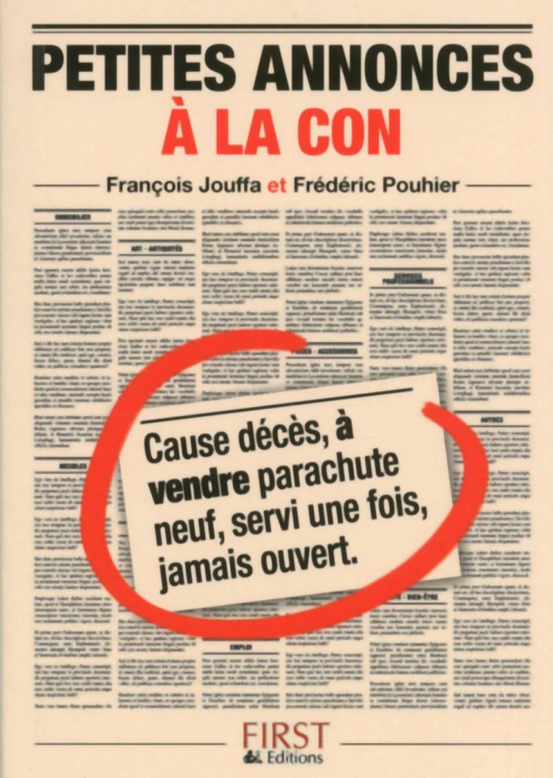 jaquette livre Petit Livre de - Annonces à la con