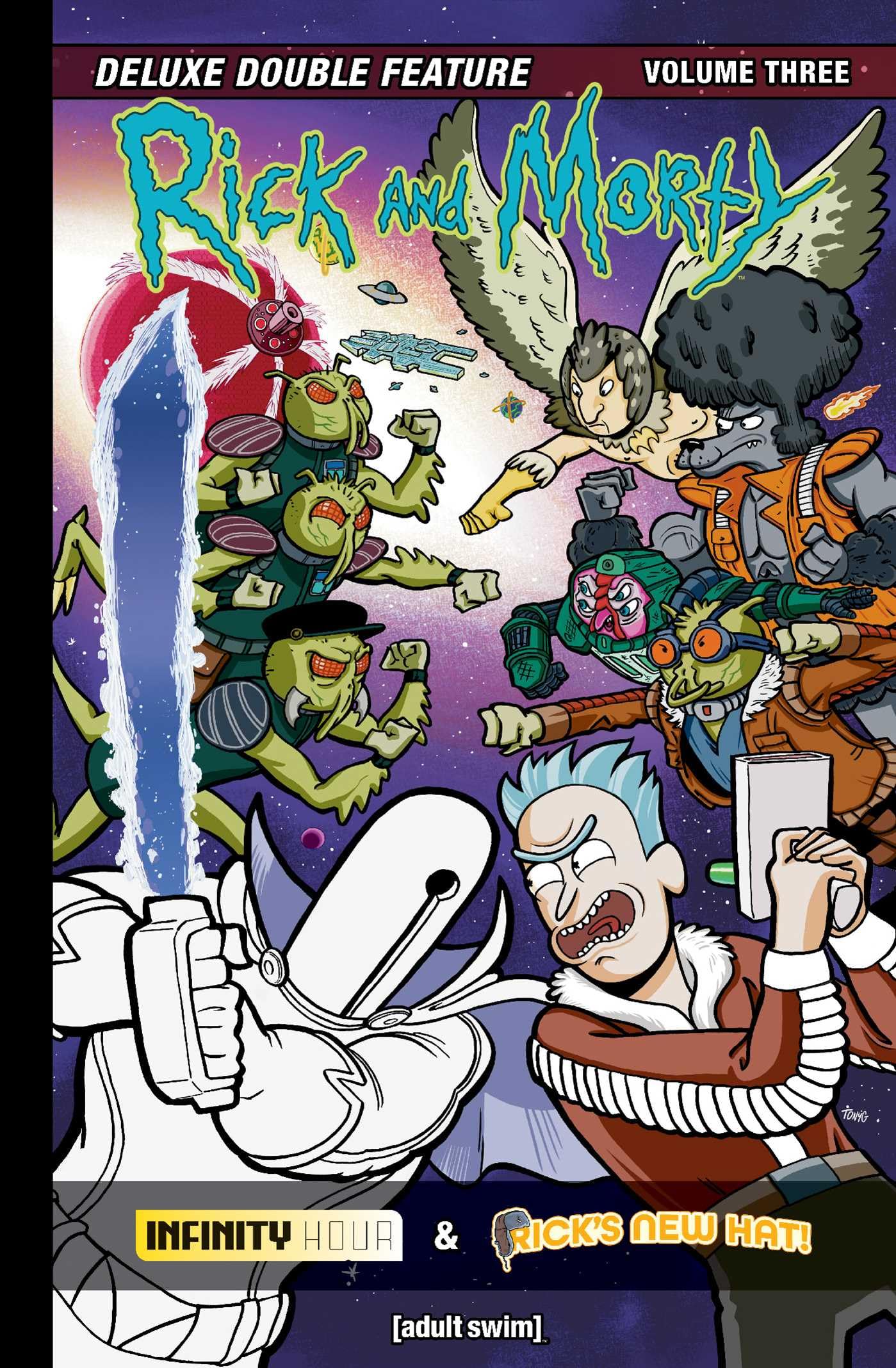 jaquette album Rick and Morty 3: Deluxe Double Feature