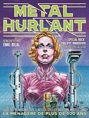 jaquette album Métal Hurlant N°8 - Les Caresses De Métal