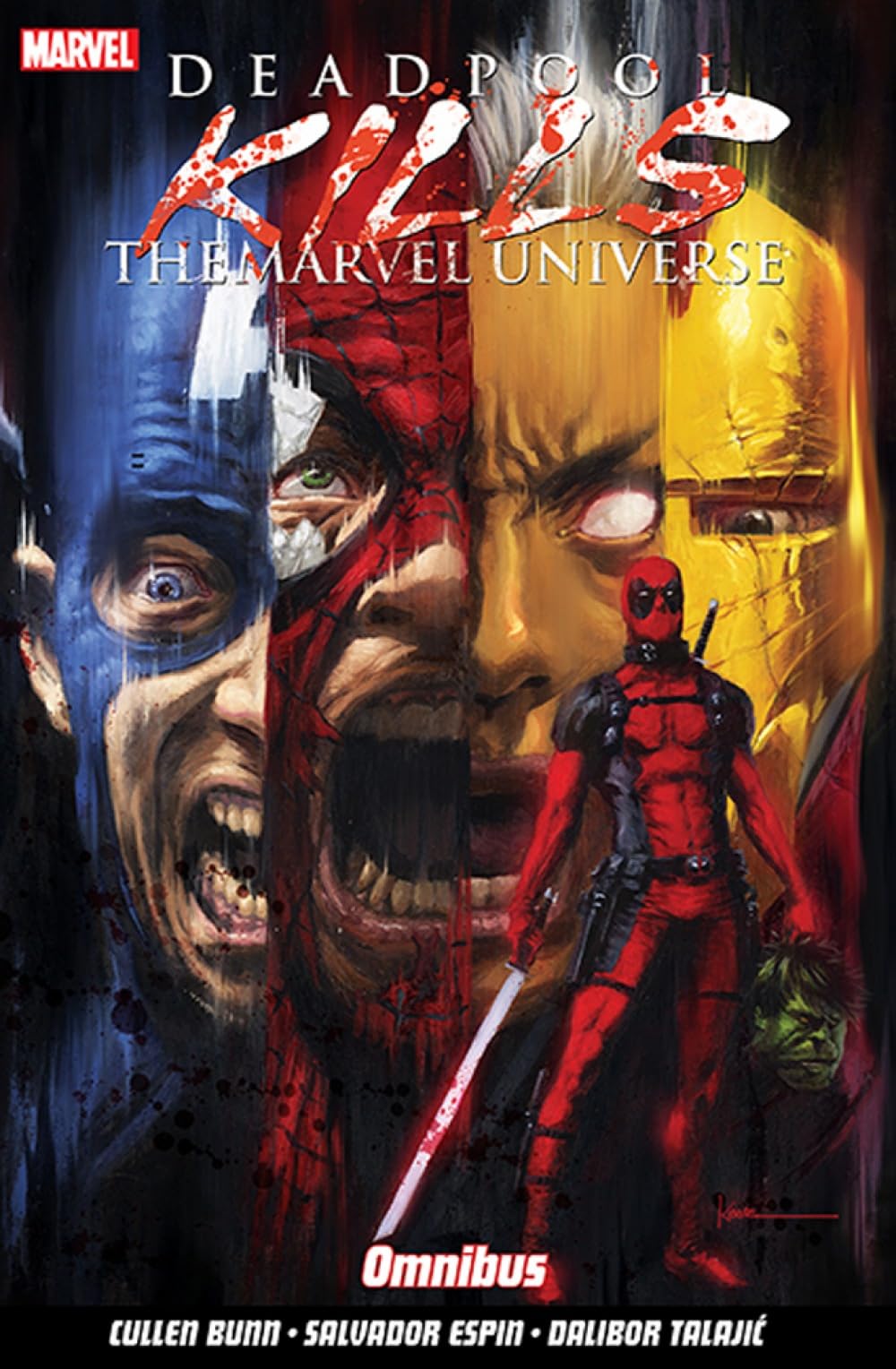 jaquette album Deadpool Kills the Marvel Universe Omnibus