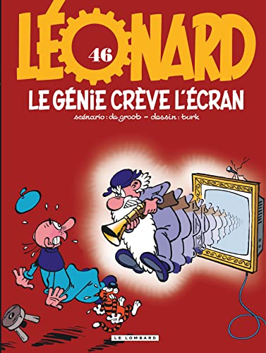 jaquette album Léonard Tome 46 - Le Génie Crève L'écran
