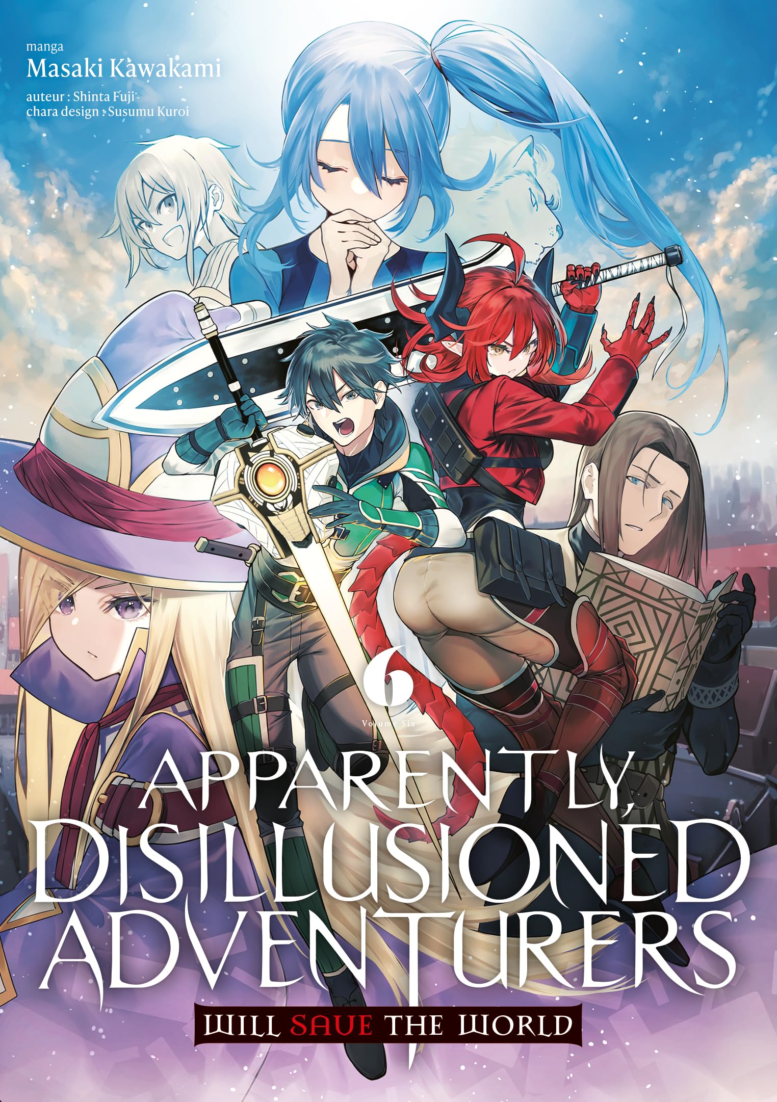 jaquette album Apparently, Disillusioned Adventurers Will Save the World - Tome 06