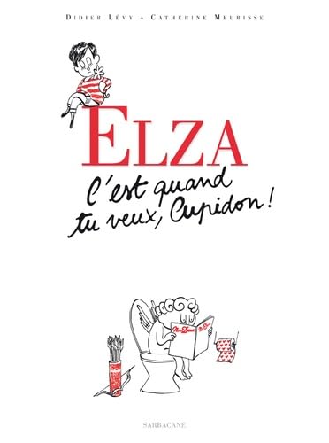 jaquette album Elza - C'est Quand Tu Veux Cupidon !