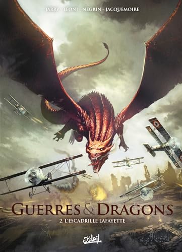 jaquette album Guerres Et Dragons Tome 2 - L'escadrille Lafayette