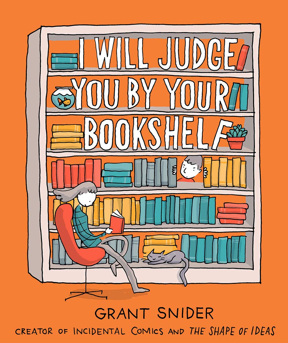 jaquette livre I Will Judge You by Your Bookshelf