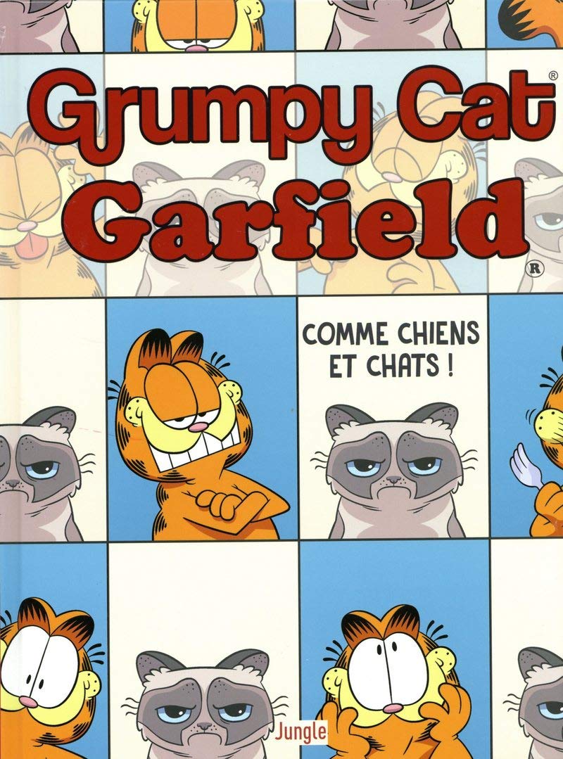 jaquette album Grumpy Cat Garfield - Tome 1 Comme chiens et chats ! (1)