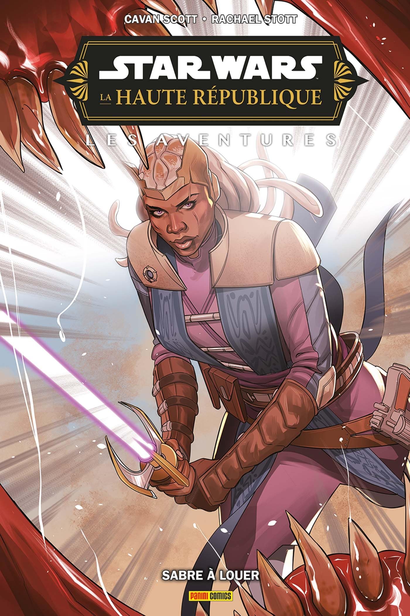 jaquette album Star Wars - La Haute République - Les aventures - Phase III : Sabre à louer