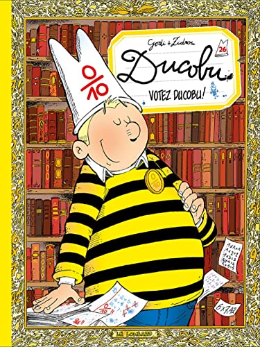 jaquette album L'élève Ducobu Tome 26 - Votez Ducobu !