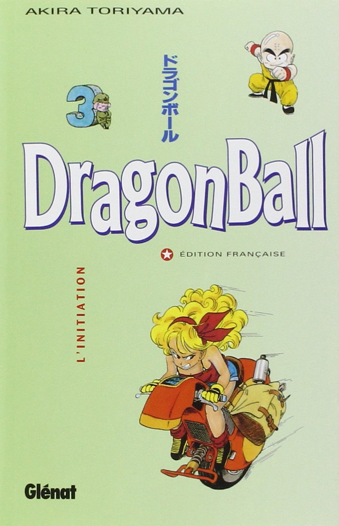 jaquette album Dragon Ball, tome 3 : L'Initiation