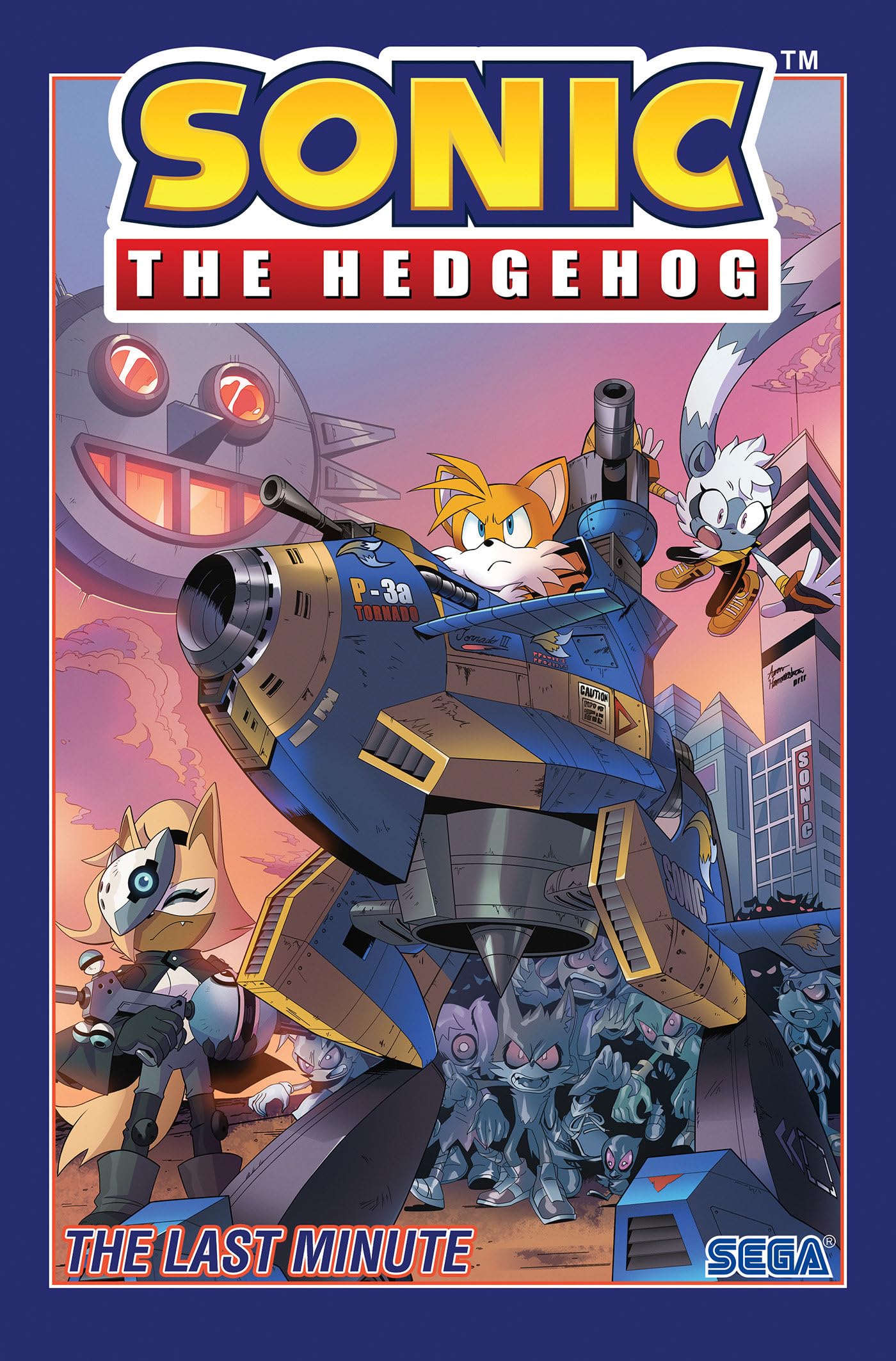 jaquette album Sonic the Hedgehog, Vol. 6: The Last Minute