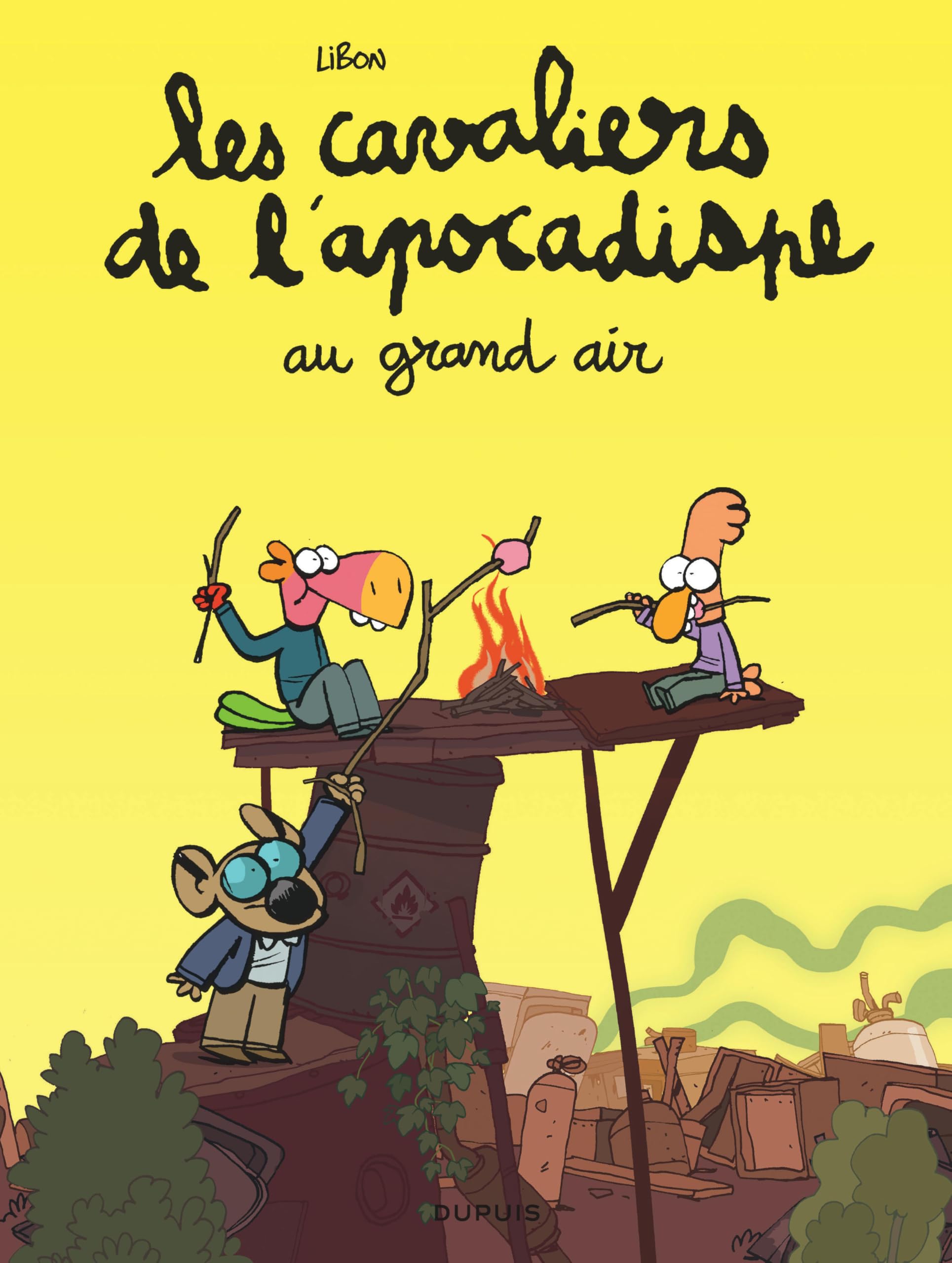 jaquette album Les cavaliers de l'apocadispe - Tome 5 - au grand air