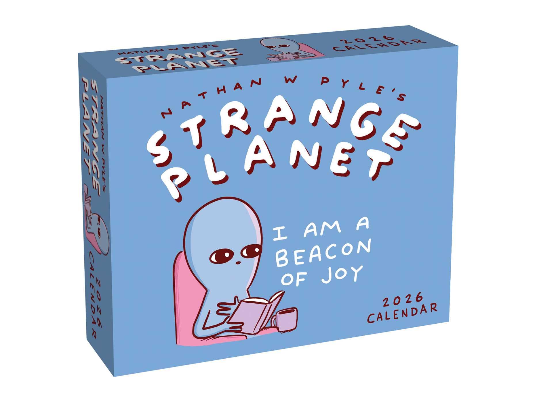 jaquette album Strange Planet 2026 Day-to-Day Calendar: I Am a Beacon of Joy