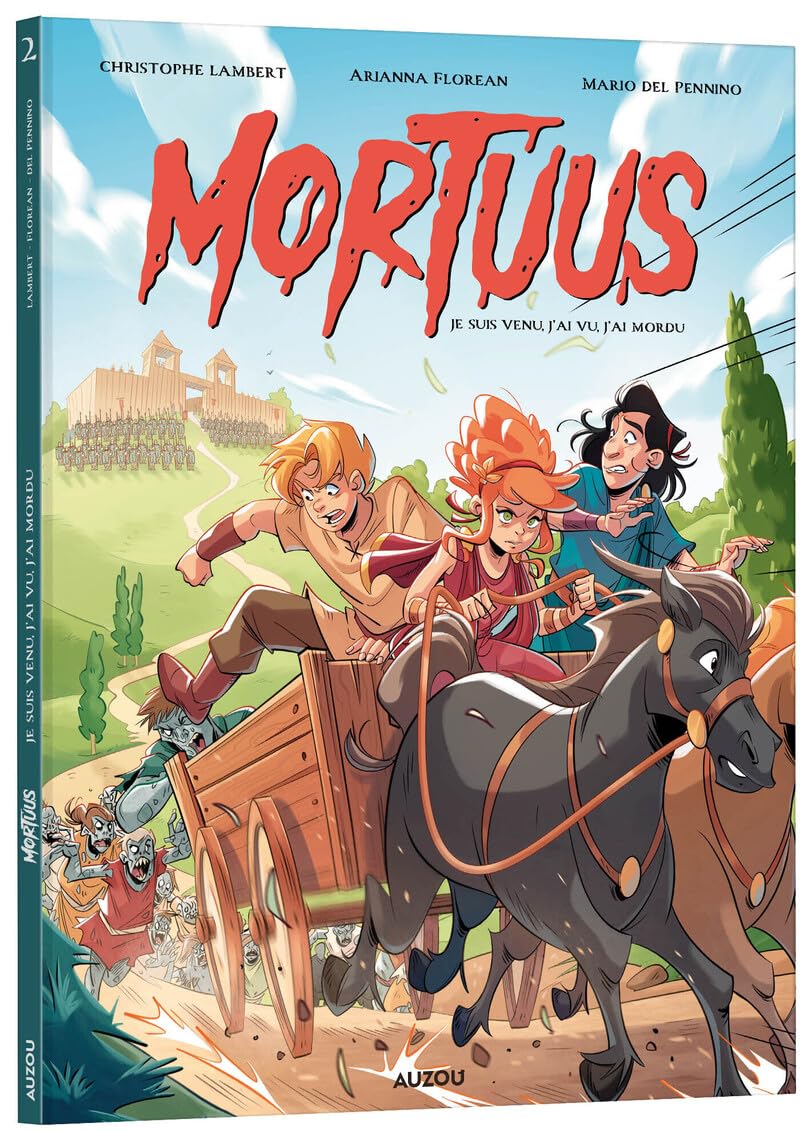 jaquette album Mortuus - tome 2 - mortuus -je suis venu, j'ai vu, j'ai mordu (2)