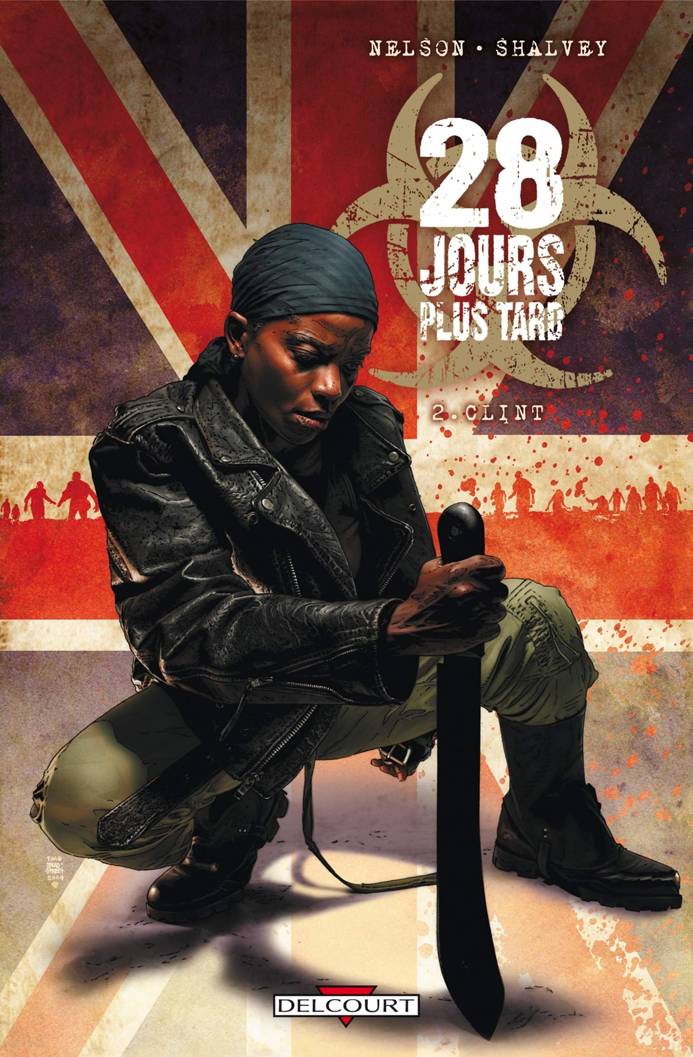jaquette album 28 jours plus tard T02: Clint
