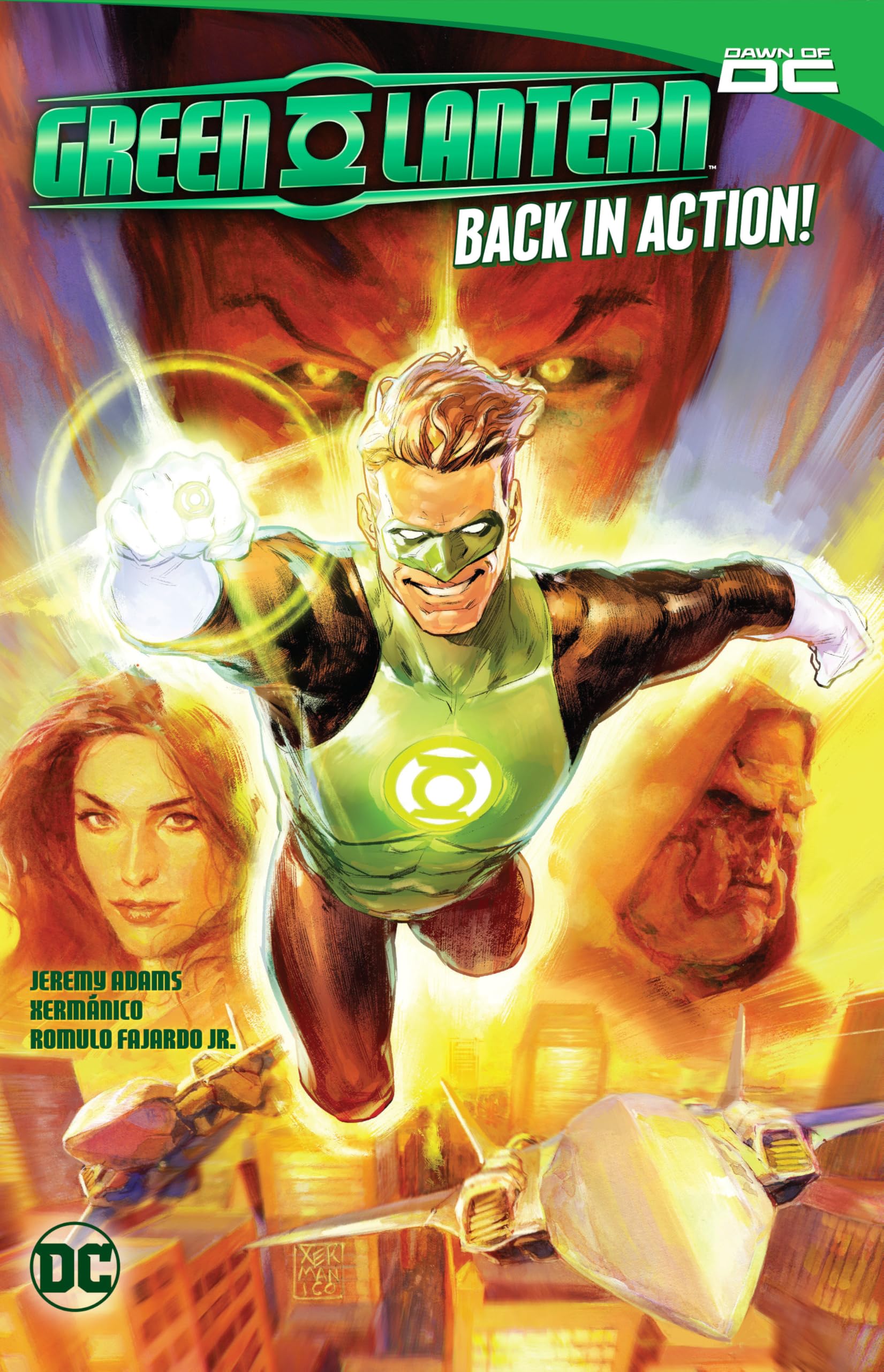 jaquette album Green Lantern Vol. 1: Back in Action