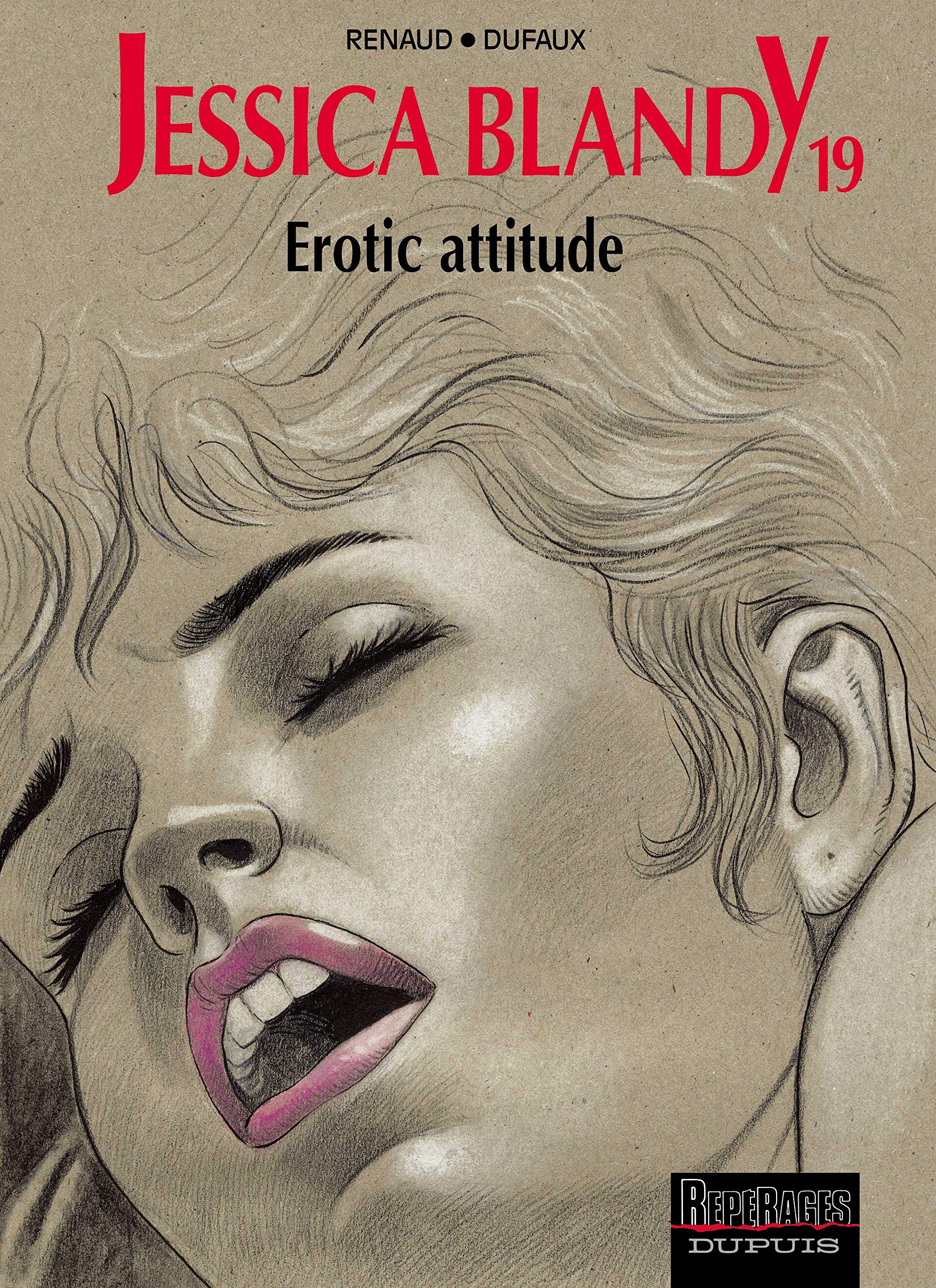 jaquette livre Jessica Blandy, tome 19 : Erotic attitude