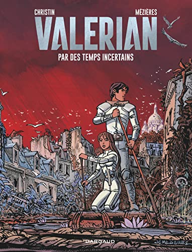 jaquette album Valérian Tome 18 - Par Des Temps Incertains