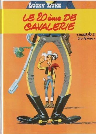 jaquette album Lucky Luke, Le 20éme De Cavalerie