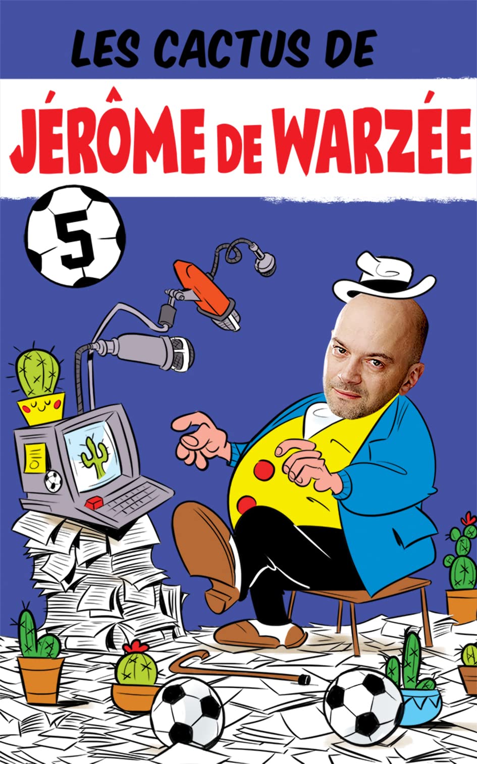 jaquette album Les cactus de Jérôme de Warzée