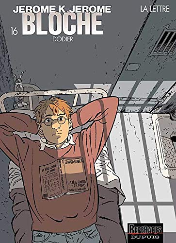 jaquette album Jérôme K. Jérôme Bloche Tome 16 - La Lettre