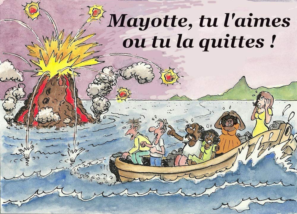 jaquette album Mayotte, tu l'aimes ou tu la quittes !