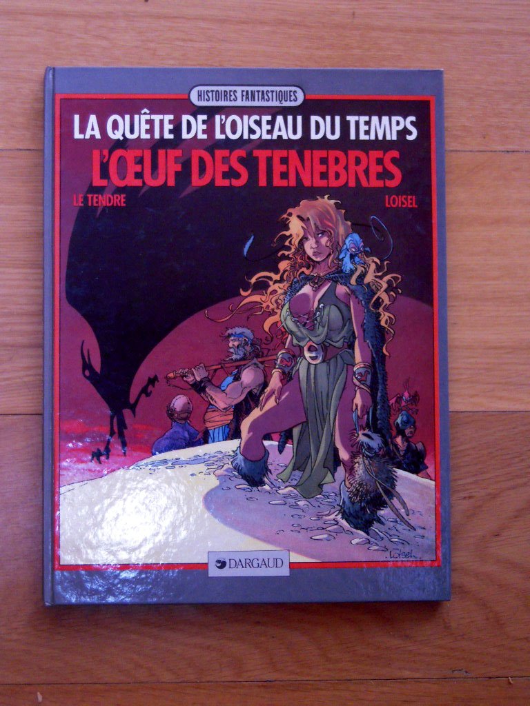 jaquette album La quête de l'oiseau du temps, N°  4 : L'Oeuf des ténèbres