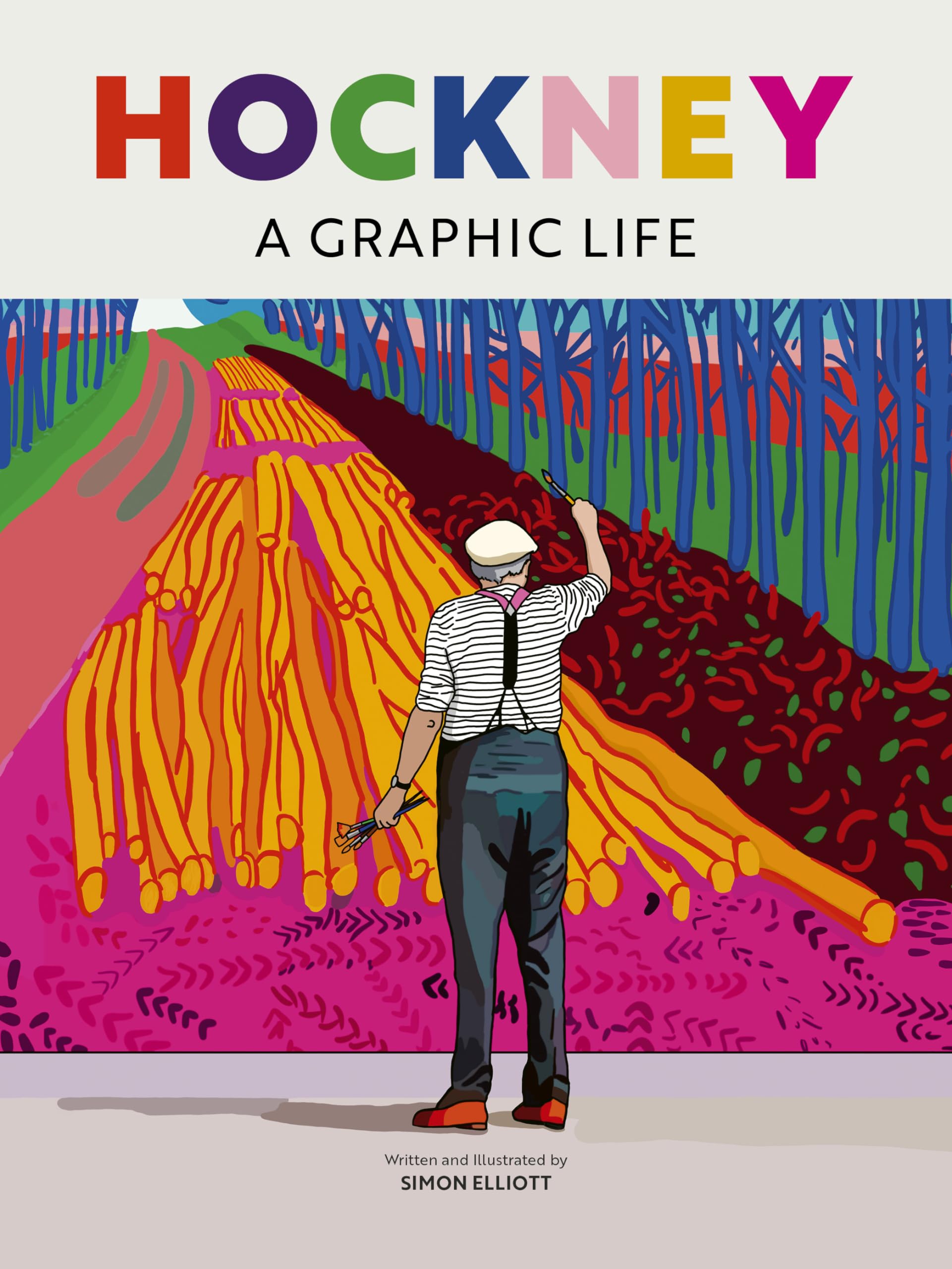 jaquette album Hockney A Graphic Life /anglais