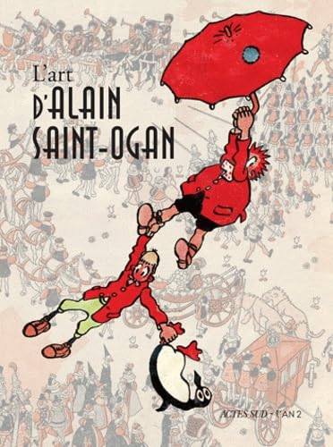 jaquette album L'art D'alain Saint-Ogan