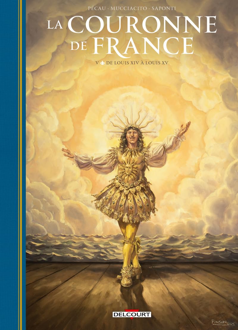 jaquette album La Couronne de France T05 - De Louis XIV à Louis XV (5)