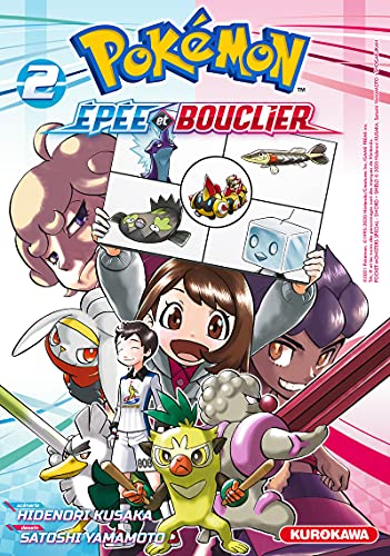 jaquette album Pokémon - La Grande Aventure - Epée et Bouclier - Tome 2