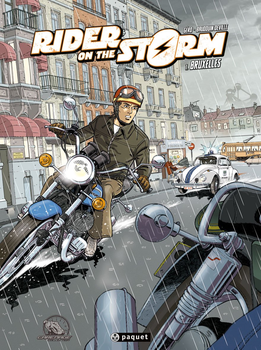 jaquette album Rider on the storm, tome 1 : Bruxelles