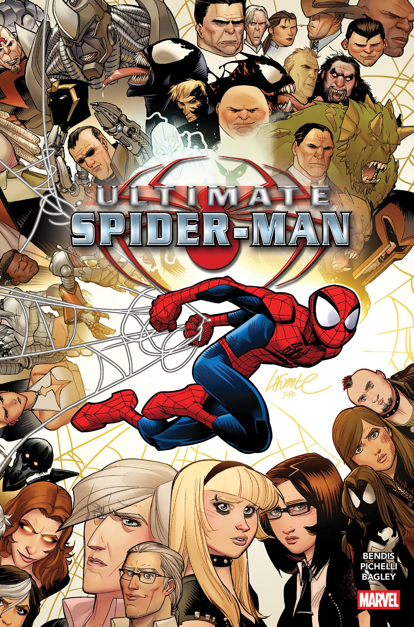 jaquette album Ultimate Spider-Man Omnibus Vol. 5 David Lafuente Cover