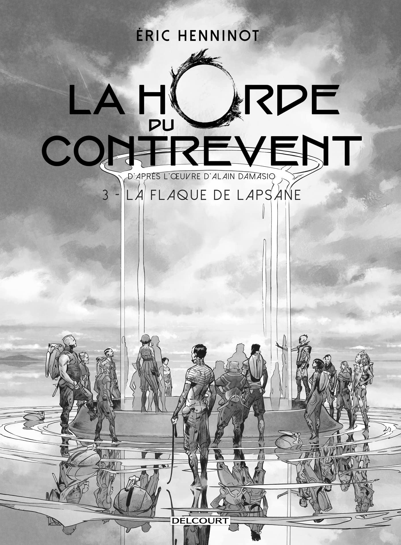 jaquette album La Horde du contrevent T03 - Edition NB