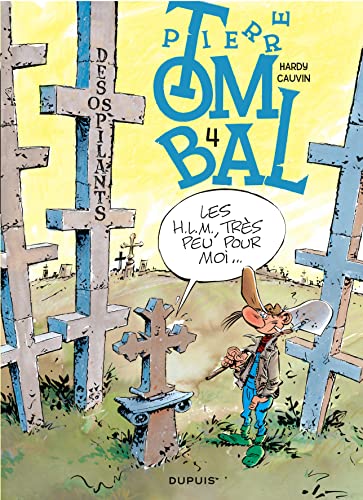 jaquette album Pierre Tombal Tome 4 - Des Os Pilants