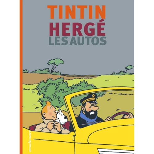 jaquette album Tintin, Hergé Et Les Autos