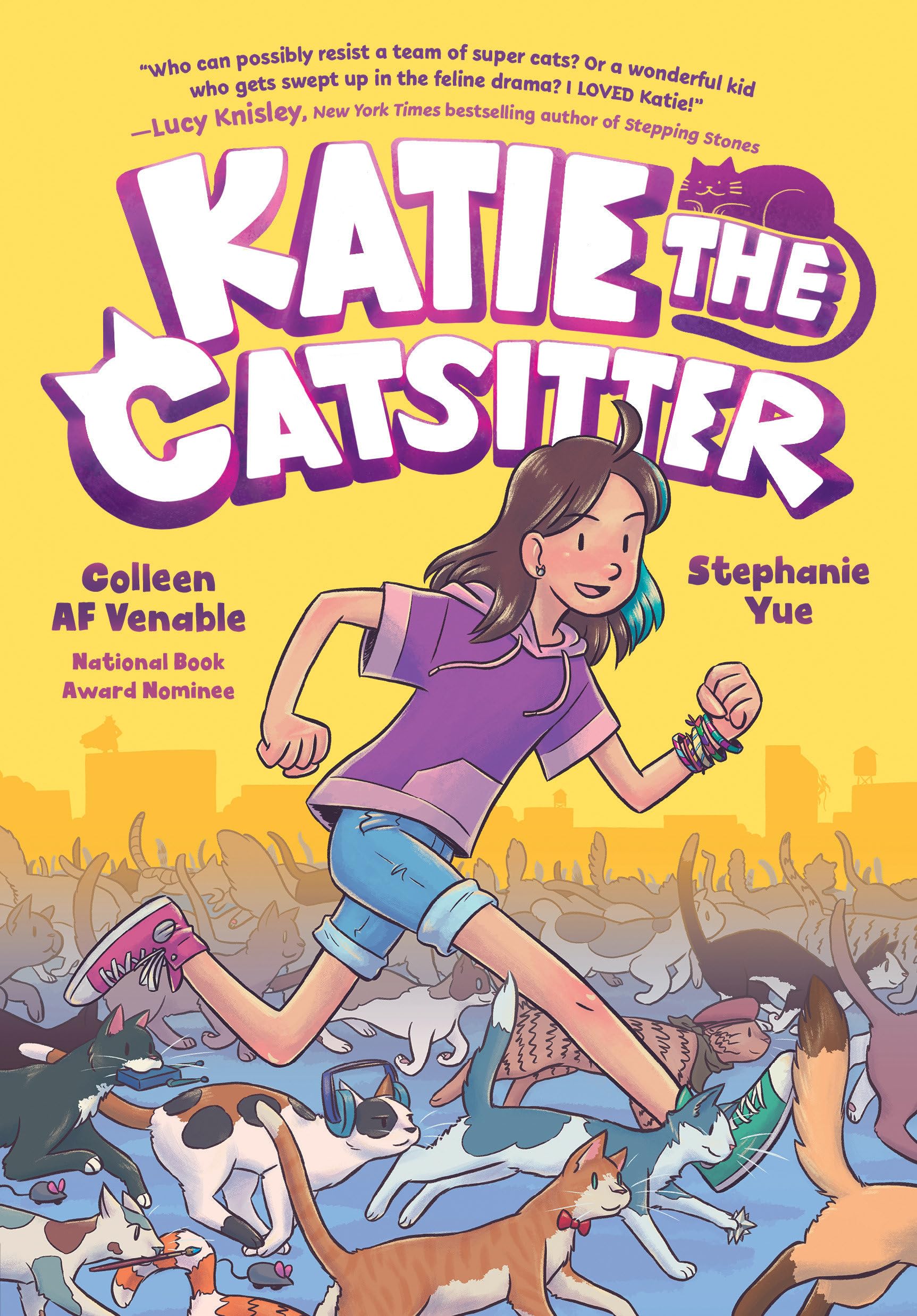 jaquette album Katie the Catsitter: (A Graphic Novel)