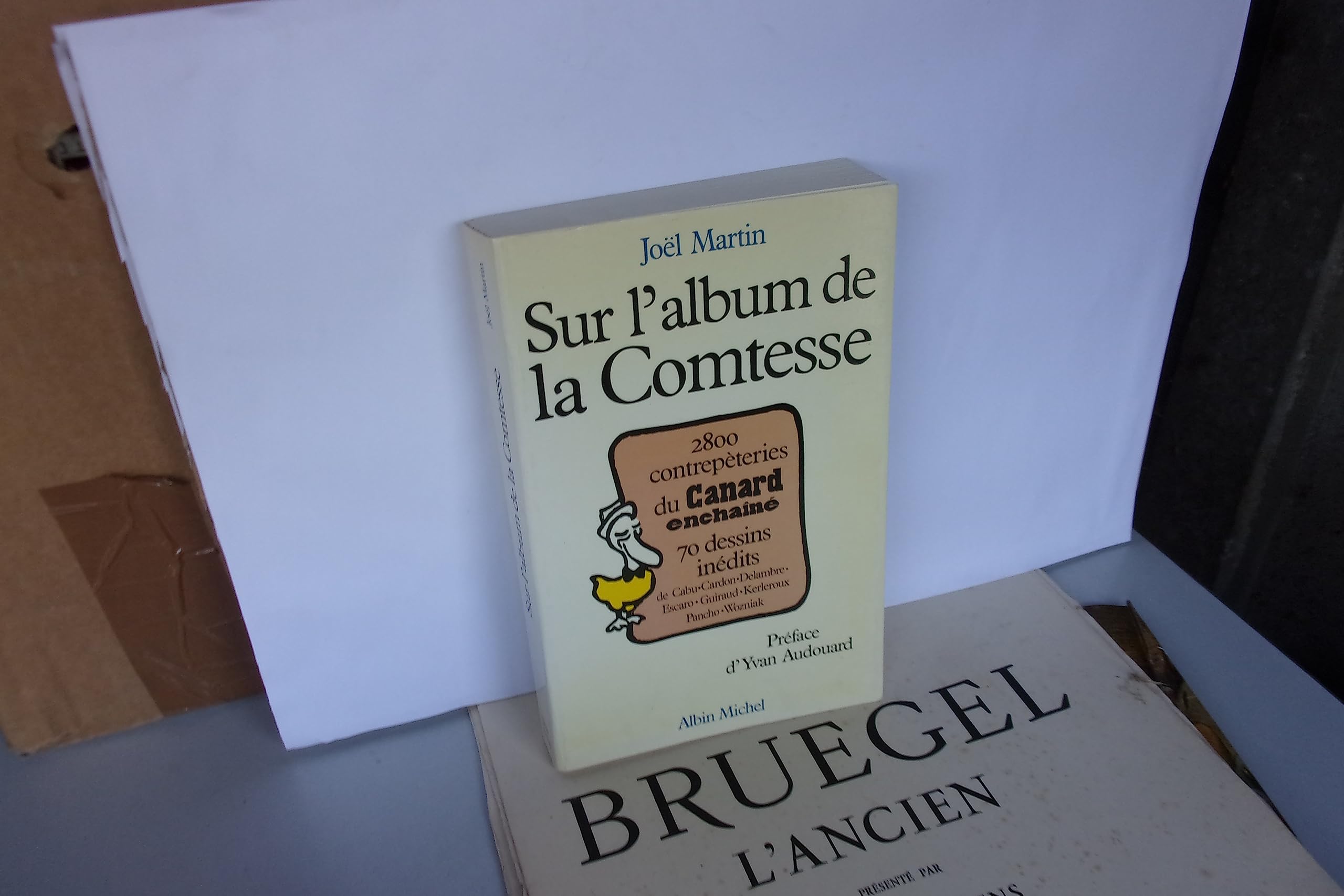 jaquette album Sur l'album de la comtesse, 1979-1987 - 2800 contrepèteries du Canard Enchaîné