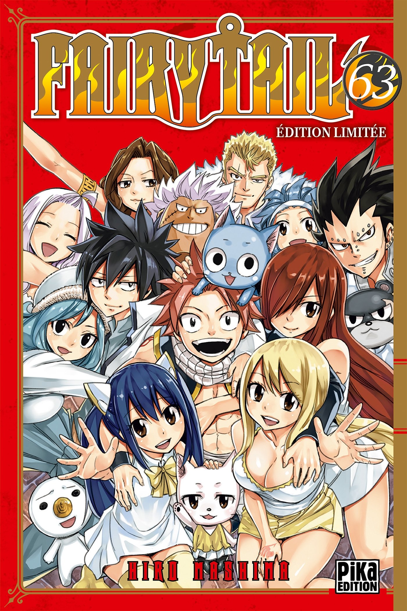 jaquette album Fairy Tail T63 Edition limitée