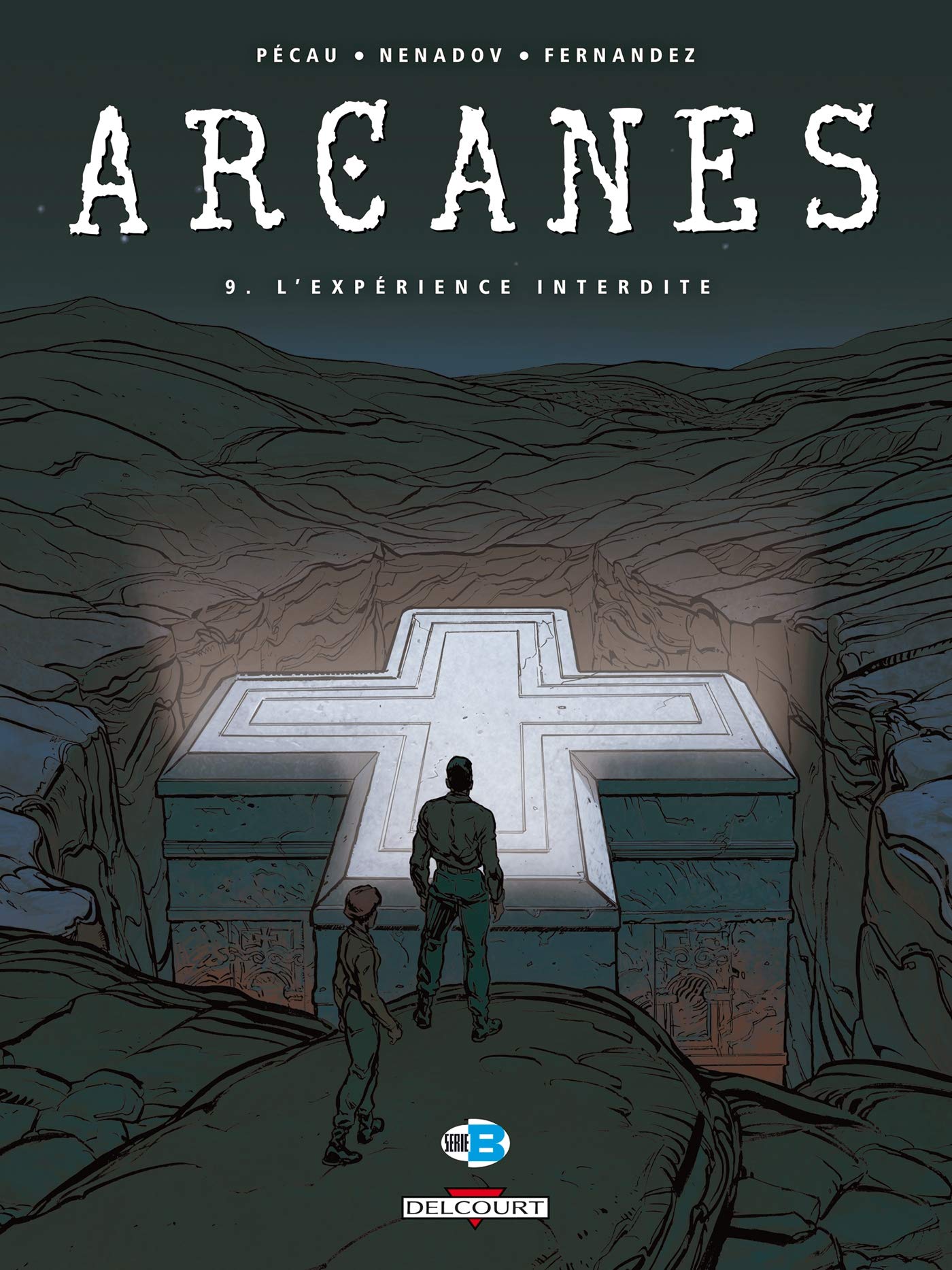 jaquette album Arcanes T09: L'Expérience interdite