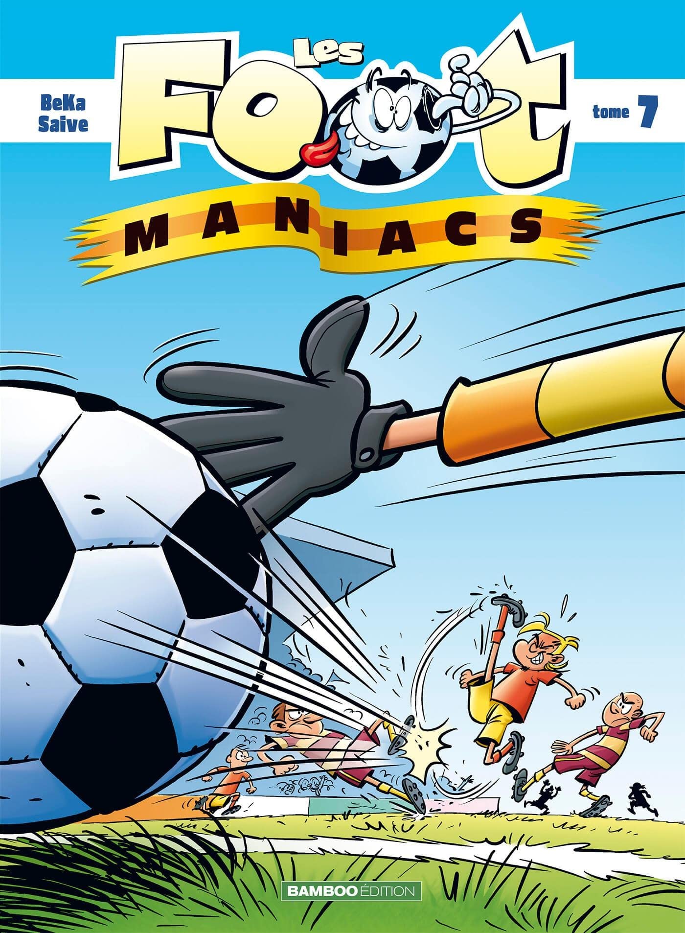 jaquette album Les Footmaniacs - tome 07 - top humour