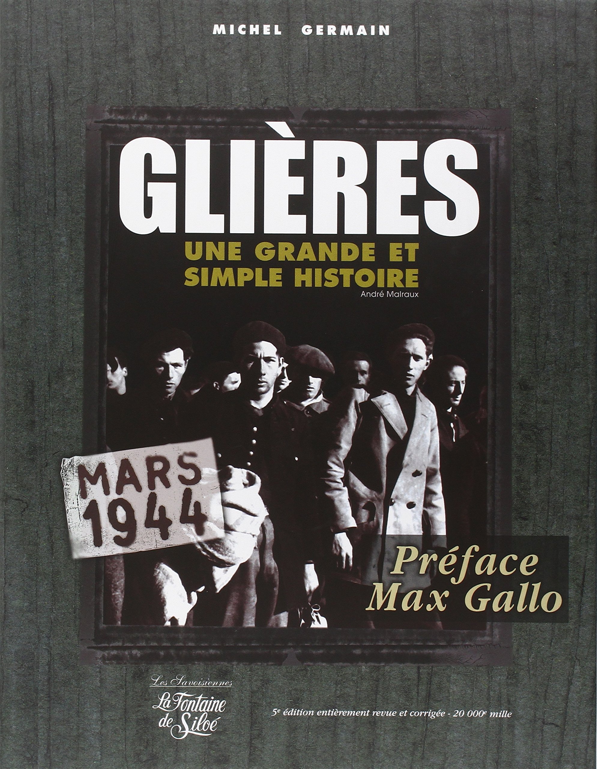 jaquette album Glières: 