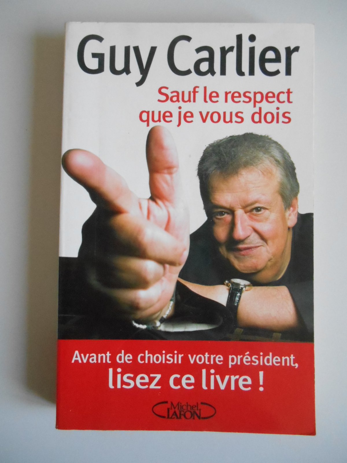 jaquette album SAUF RESPECT QUE JE VOUS DOIS