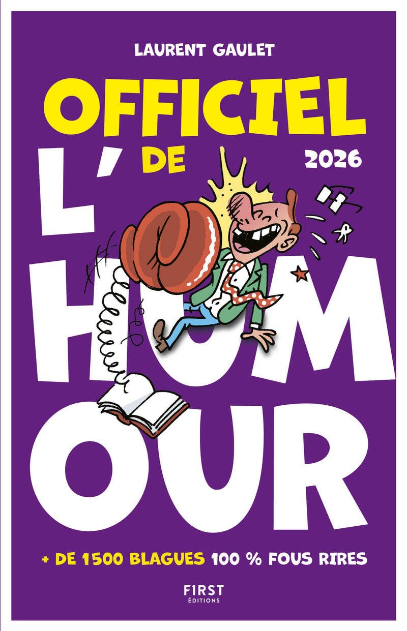 jaquette album Officiel de l'Humour 2026
